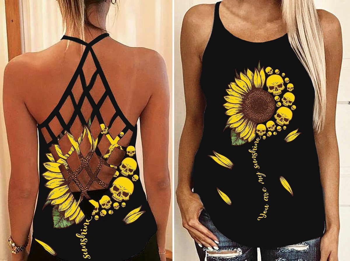 You Are My Sunshine – Hollow Tank Top