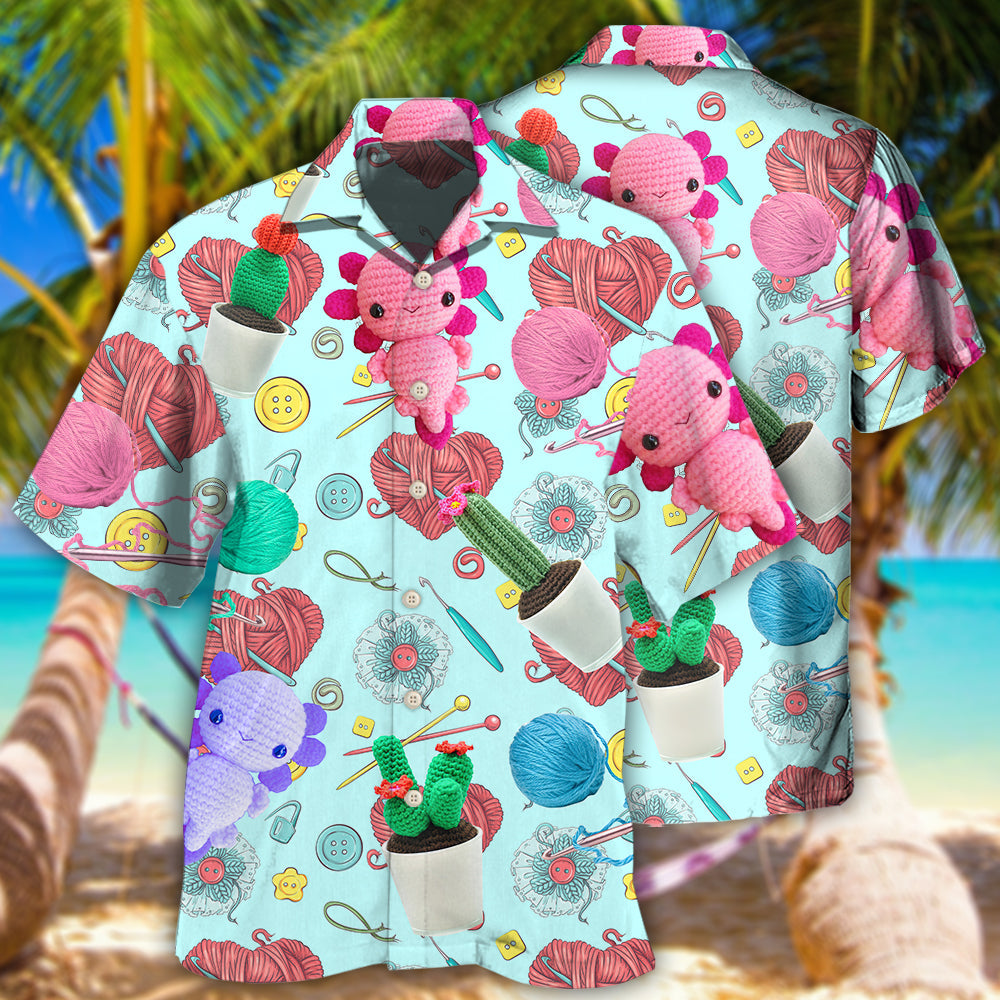 Crochet Lovely Artistic Style – Hawaiian Shirt