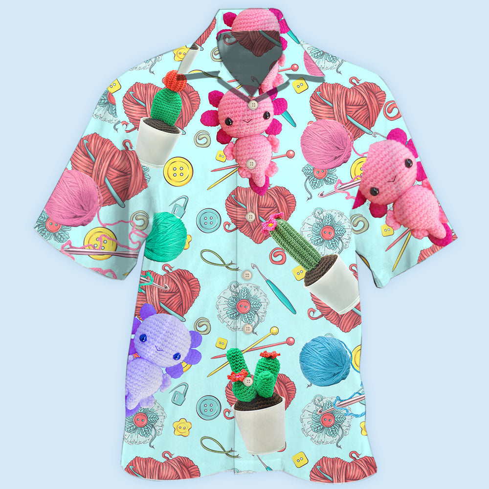 Crochet Lovely Artistic Style – Hawaiian Shirt