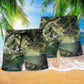 Crocodile Wild Animal Art – Beach Short
