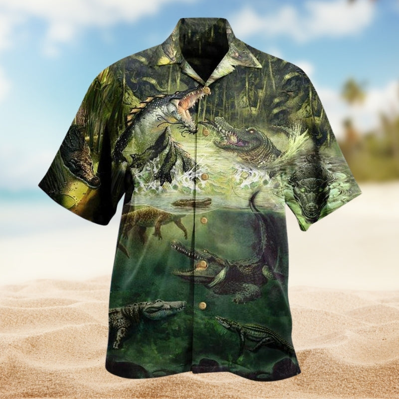 Crocodile Amazing Alligator Limited Edition – Hawaiian Shirt