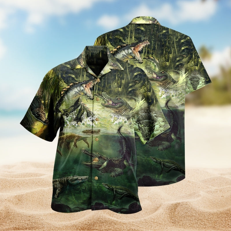 Crocodile Amazing Alligator Limited Edition – Hawaiian Shirt