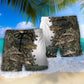Crocodile Hunting Wildlife Art - Beach Short