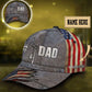 Custom Fishing Number 1 Dad Fathers Day Gift – Classic Cap