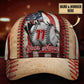 Custom Baseball Crack US Flag – Classic Cap