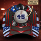 Custom Baseball US Flag Personalized Name – Classic Cap