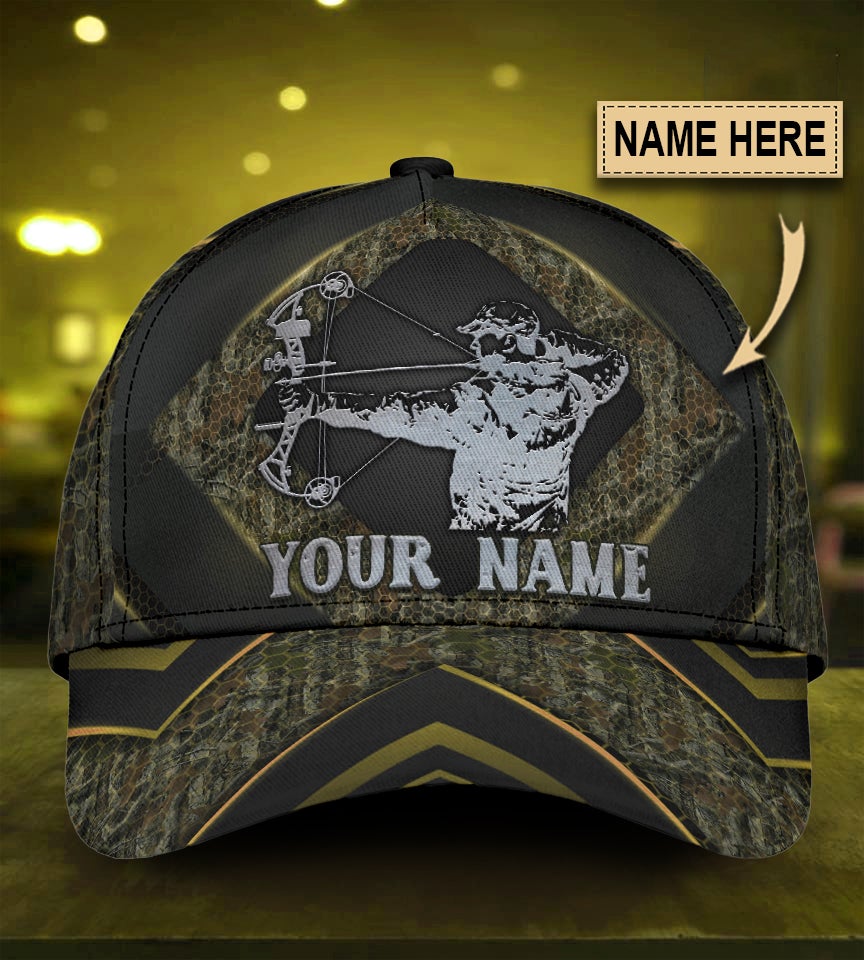 Custom Bowhunter Archery Personalized Name – Classic Cap