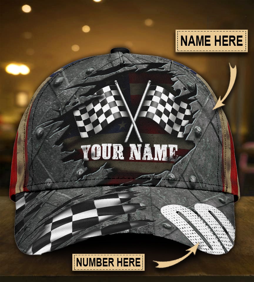 Custom Crack Racing Personalized Name Number – Classic Cap