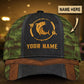 Custom Fishing Camouflage Personalized Name – Classic Cap