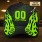 Custom Green Neon Racing Personalized Name – Classic Cap