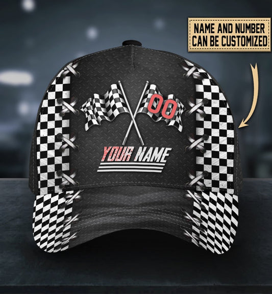 Custom Racing American Flag – Classic Cap
