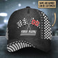 Custom Racing Lover 1 Personalized Name Number – Classic Cap
