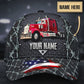 Custom Truck Driver Metal American – Classic Cap
