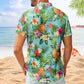 Custom Big Face Funny Photo Summer Aloha – Custom Photo Hawaiian Shirt