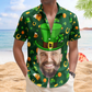 Custom Face Photo Funny Happy St. Patrick’s Day – Custom Photo Hawaiian Shirts