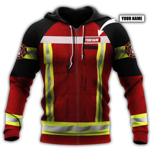 Firefighter Personalized For All - 3D Hoodie