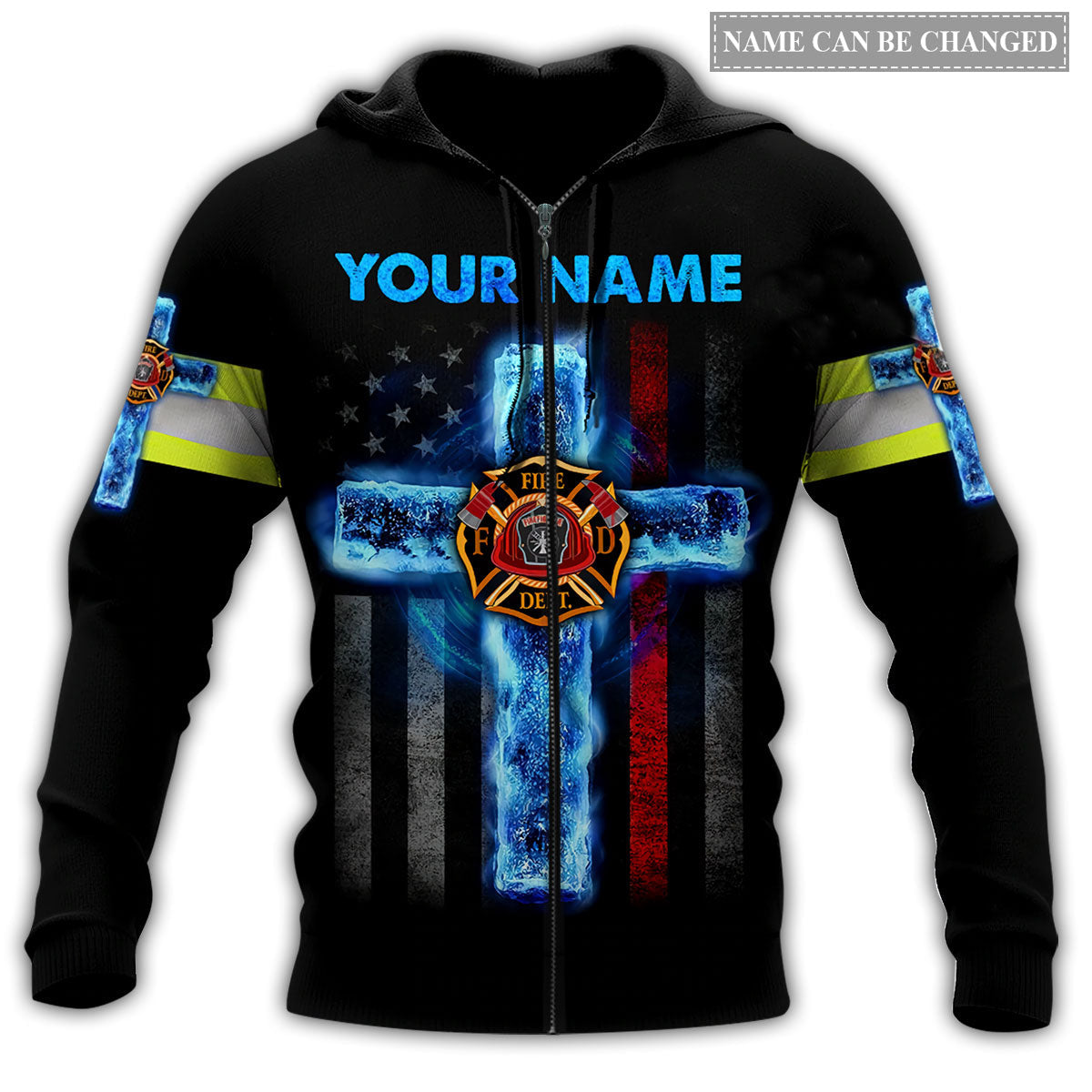 Firefighter Faith Inspired Style - 3D Hoodie