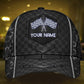 Custom Neon Racing Pattern Personalized Name – Classic Cap