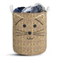 Cat Wicker Basic Style - Laundry Basket