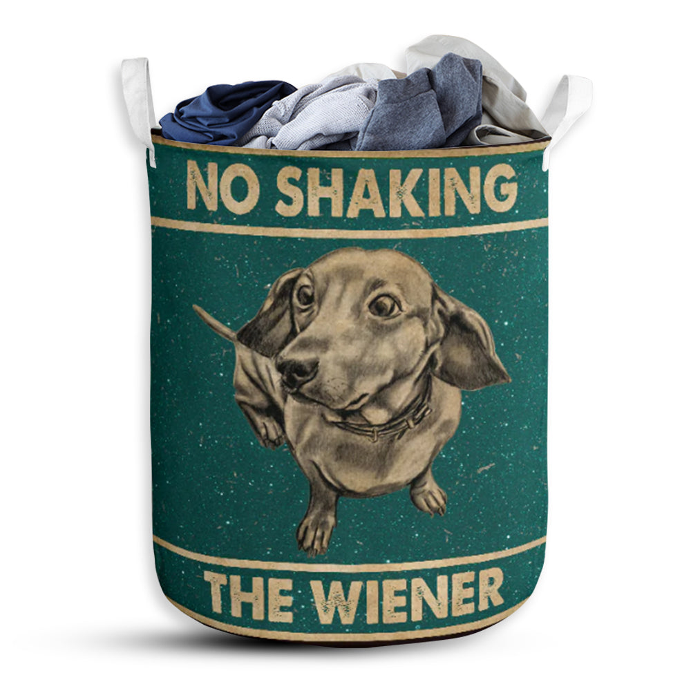 Dachshund The Wiener Lover - Laundry Basket - Owls Matrix LTD