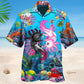 Cute Axolotl Blue Sea Style – Hawaiian Shirt