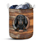 S: 17.72”x13.78” (45x35 cm) Dachshund Cute Basic Style – Laundry Basket - Owls Matrix LTD