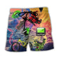 Cycling And Tattoo Dream Sky Lover - Beach Short
