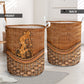 Cycling Rattan Teaxture - Laundry Basket - Owls Matrix LTD