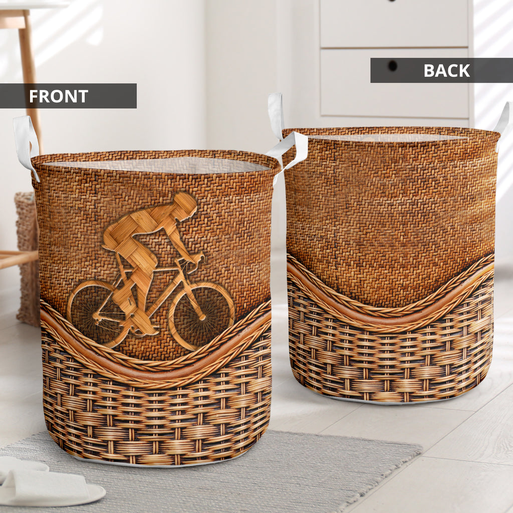 Cycling Rattan Teaxture Wonderful Style - Laundry Basket - Owls Matrix LTD