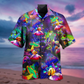 Frog Galaxy Mushroom Fantasy Art – Hawaiian Shirt