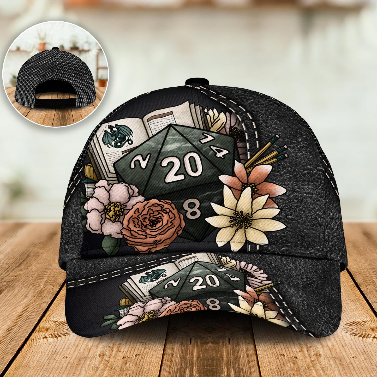 D20 Floral Classic – Classic Cap