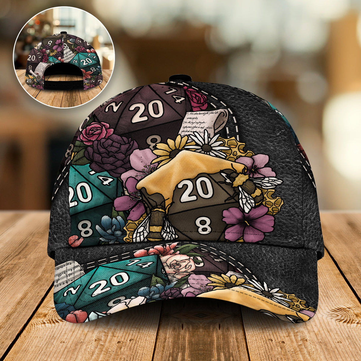 D20 Floral Classic 02 – Classic Cap