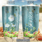 Dandelion Peaceful Life Personalized 20 Oz Tumbler For Hot Cold Drinks And Travel