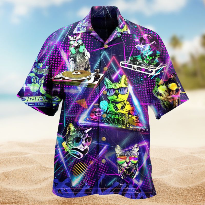 DJ Cool Cats Edition – Hawaiian Shirt