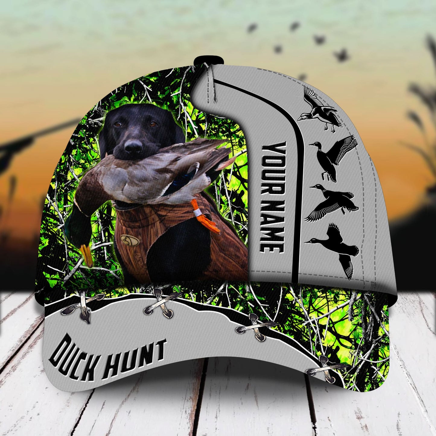 Premium Duck Hunting Personalized – Classic Cap