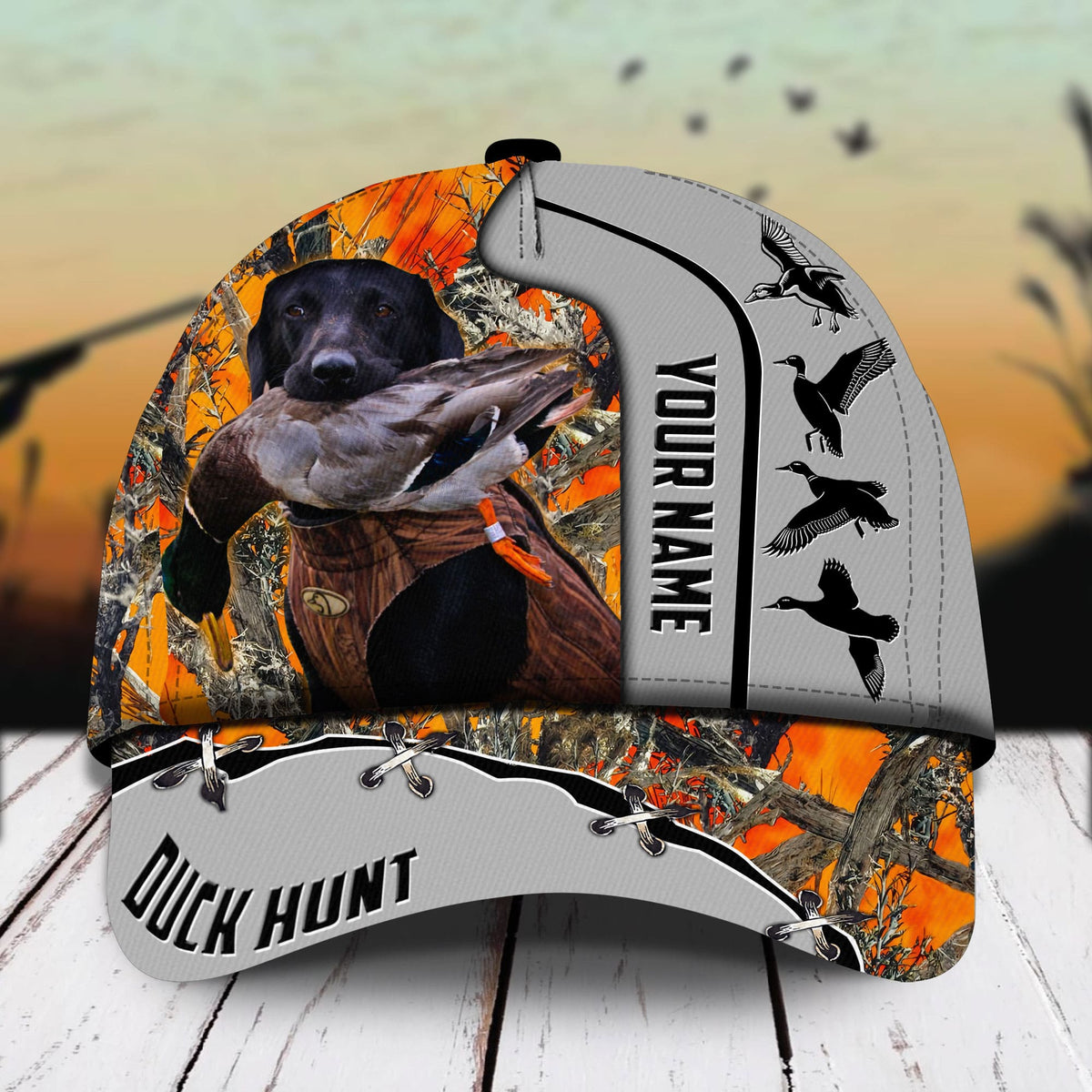 Premium Duck Hunting Personalized – Classic Cap