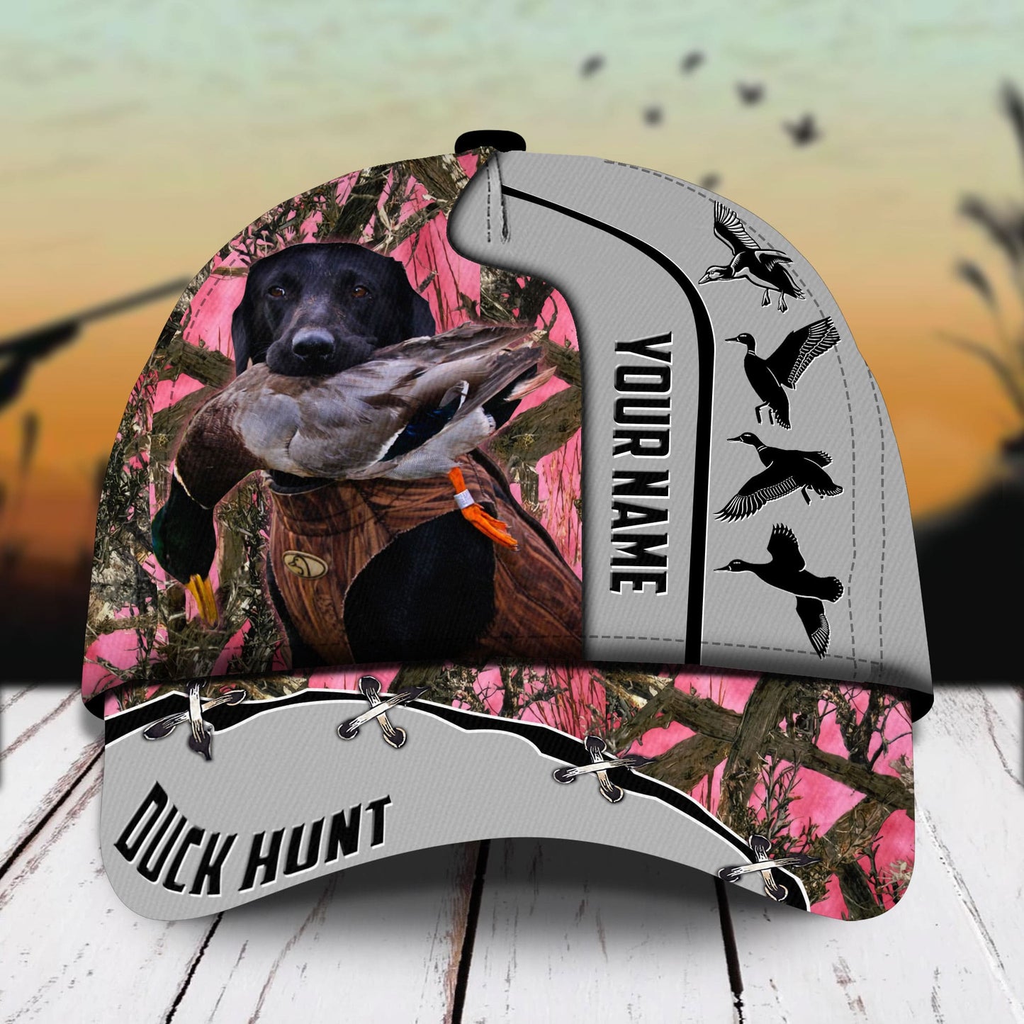 Premium Duck Hunting Personalized – Classic Cap