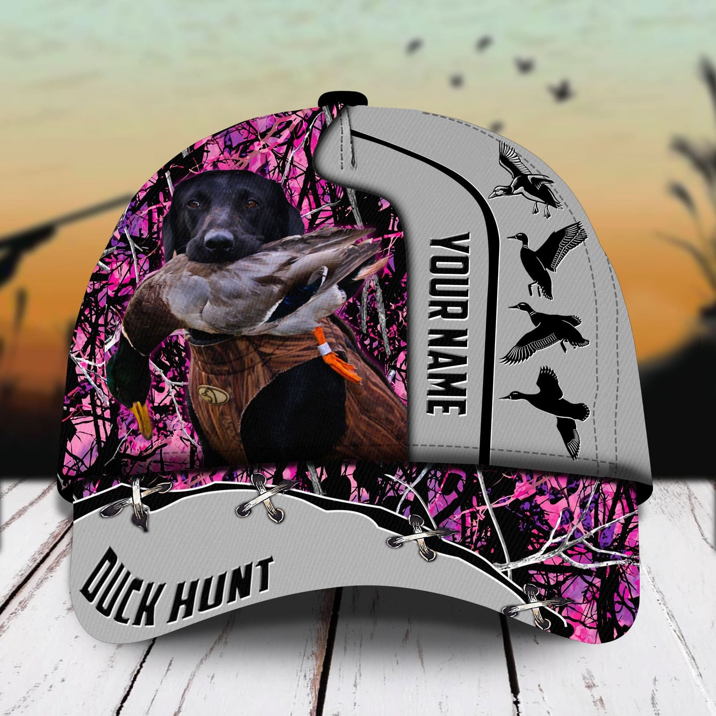 Premium Duck Hunting Personalized – Classic Cap