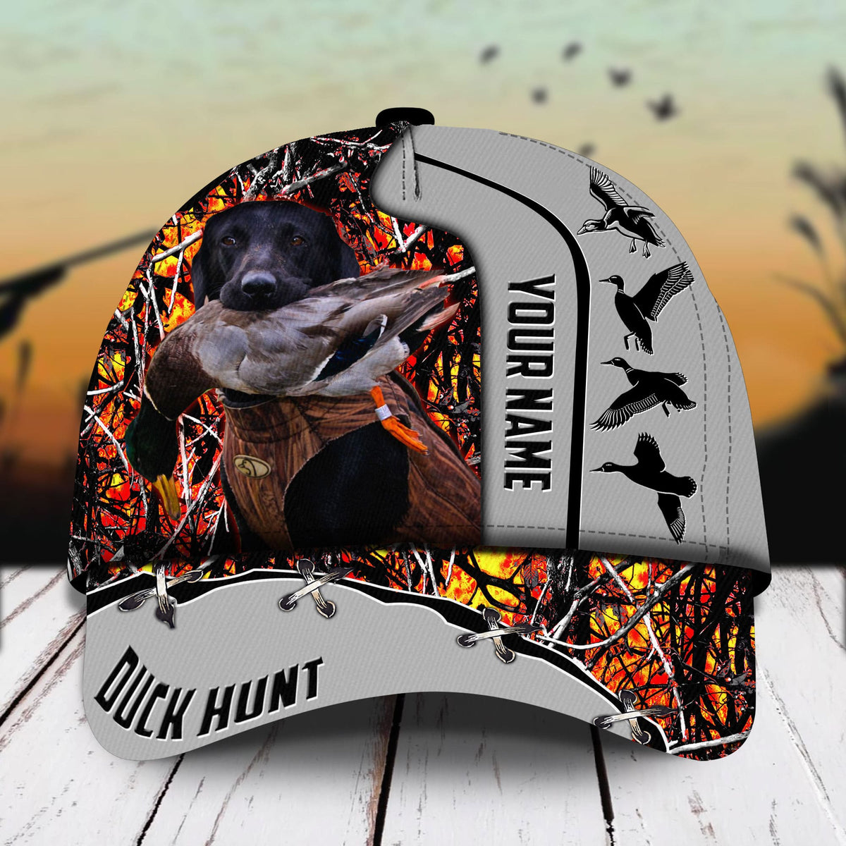 Premium Duck Hunting Personalized – Classic Cap