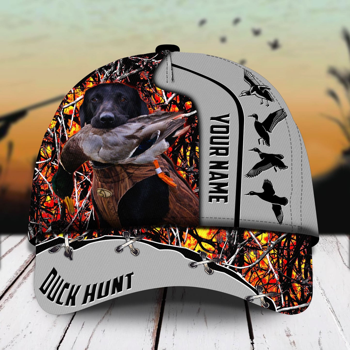 Premium Duck Hunting Personalized – Classic Cap