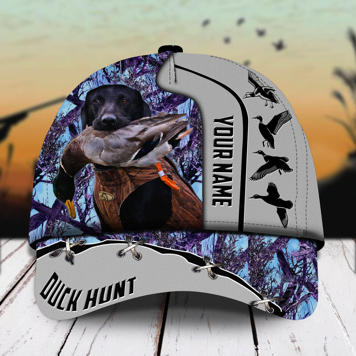 Premium Duck Hunting Personalized – Classic Cap