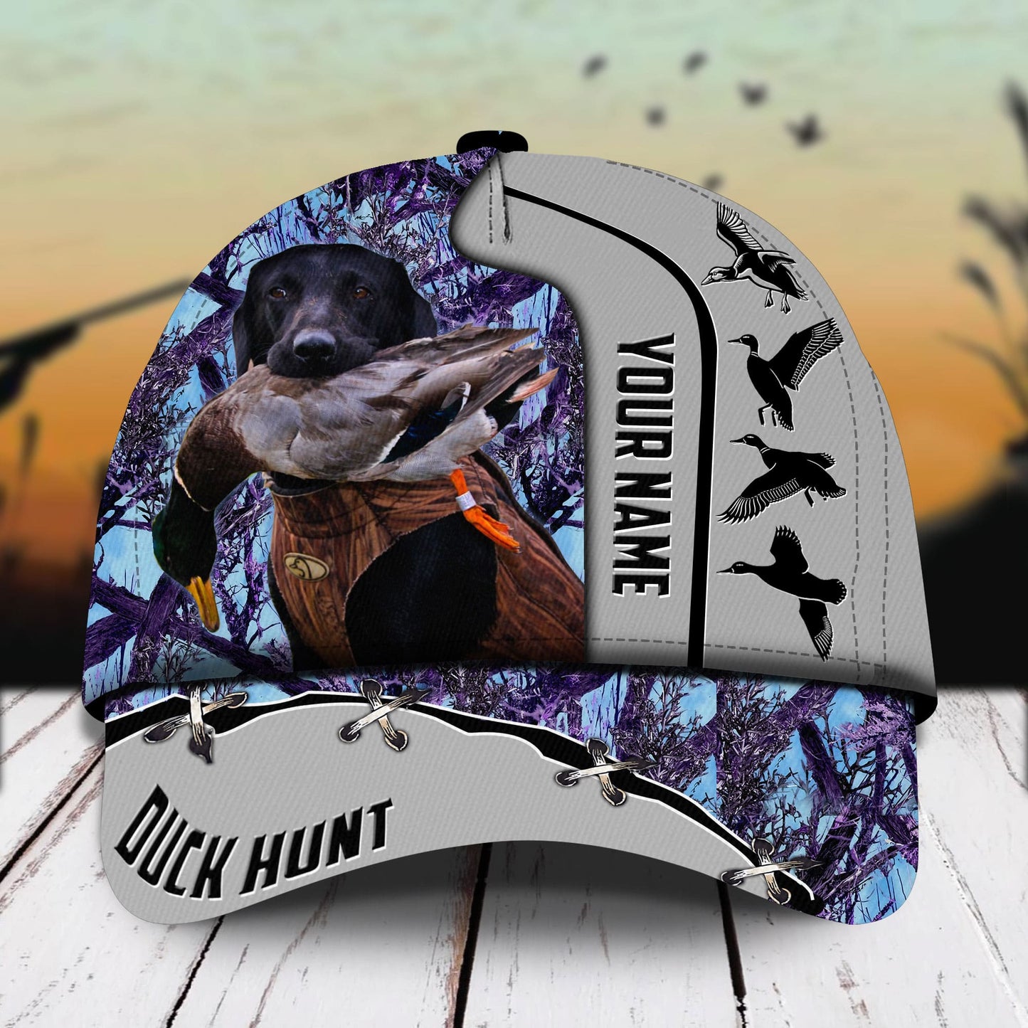 Premium Duck Hunting Personalized – Classic Cap