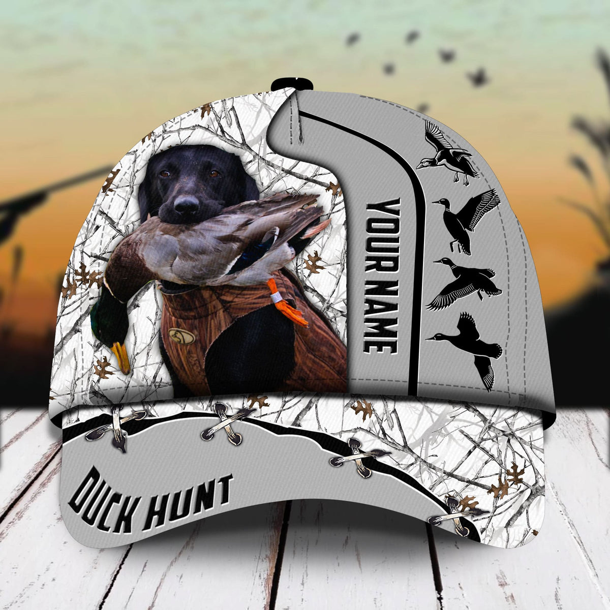Premium Duck Hunting Personalized – Classic Cap