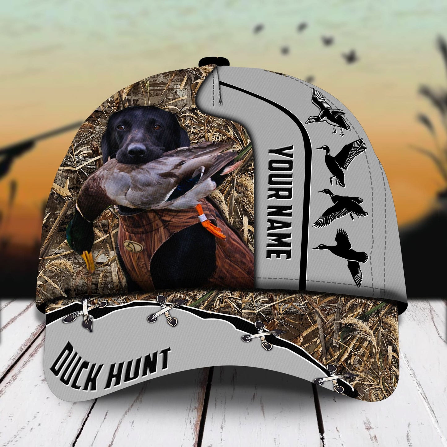 Premium Duck Hunting Personalized – Classic Cap