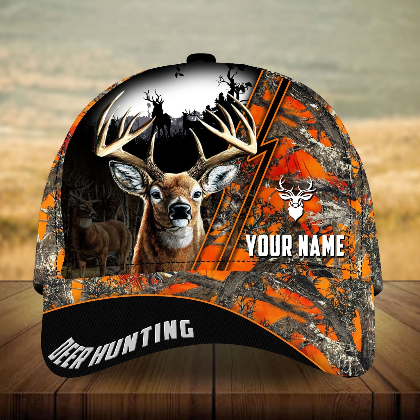 Premium Special Deer Hunting Personalized – Classic Cap