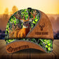 Premium Leather Deer Hunting Personalized – Classic Cap