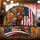 US Flag Deer Hunting Personalized – Classic Cap