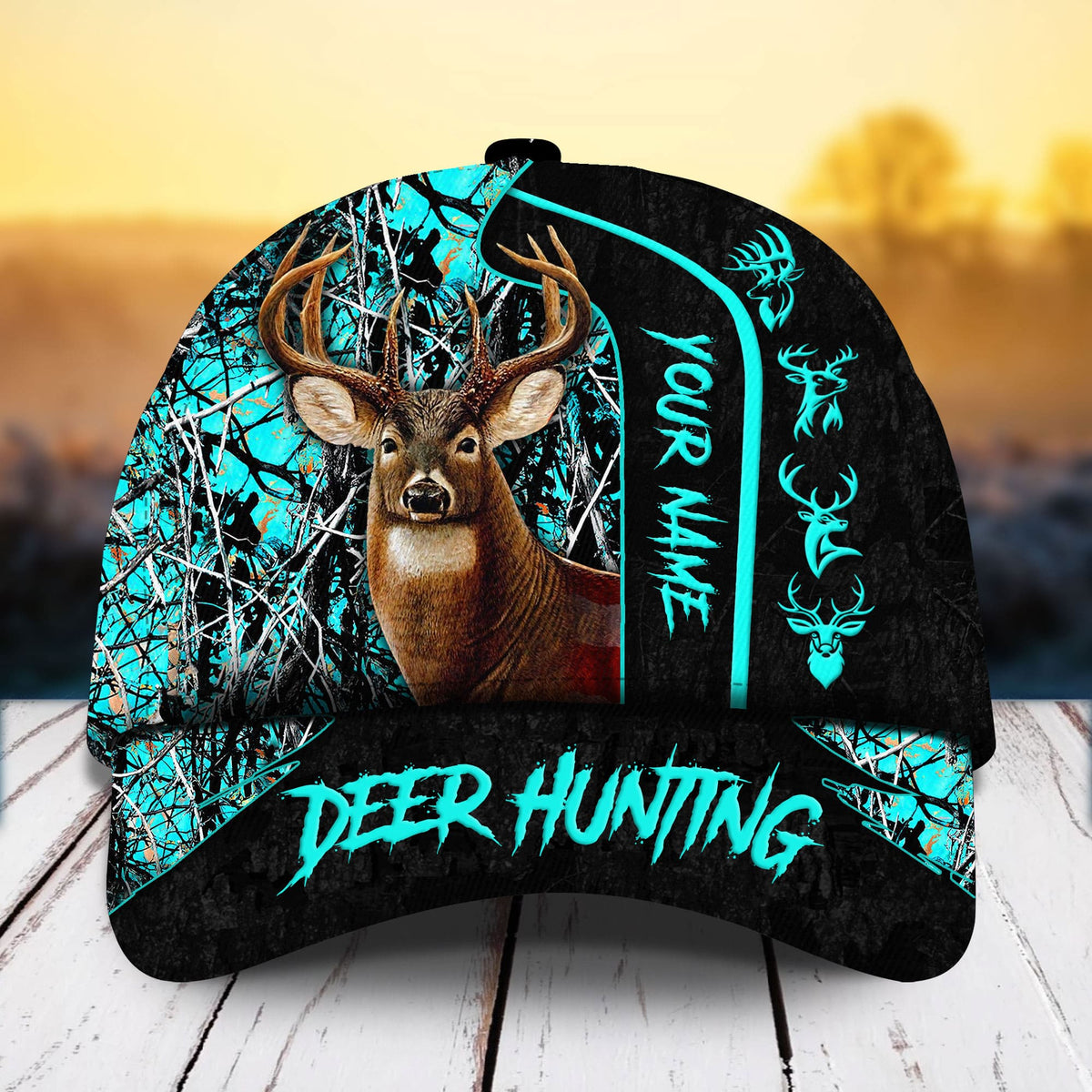 Premium Deer Hunting Cotton Personalized – Classic Cap
