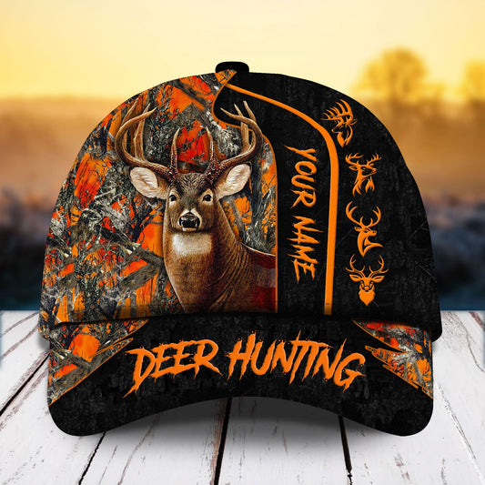 Premium Deer Hunting Cotton Personalized – Classic Cap