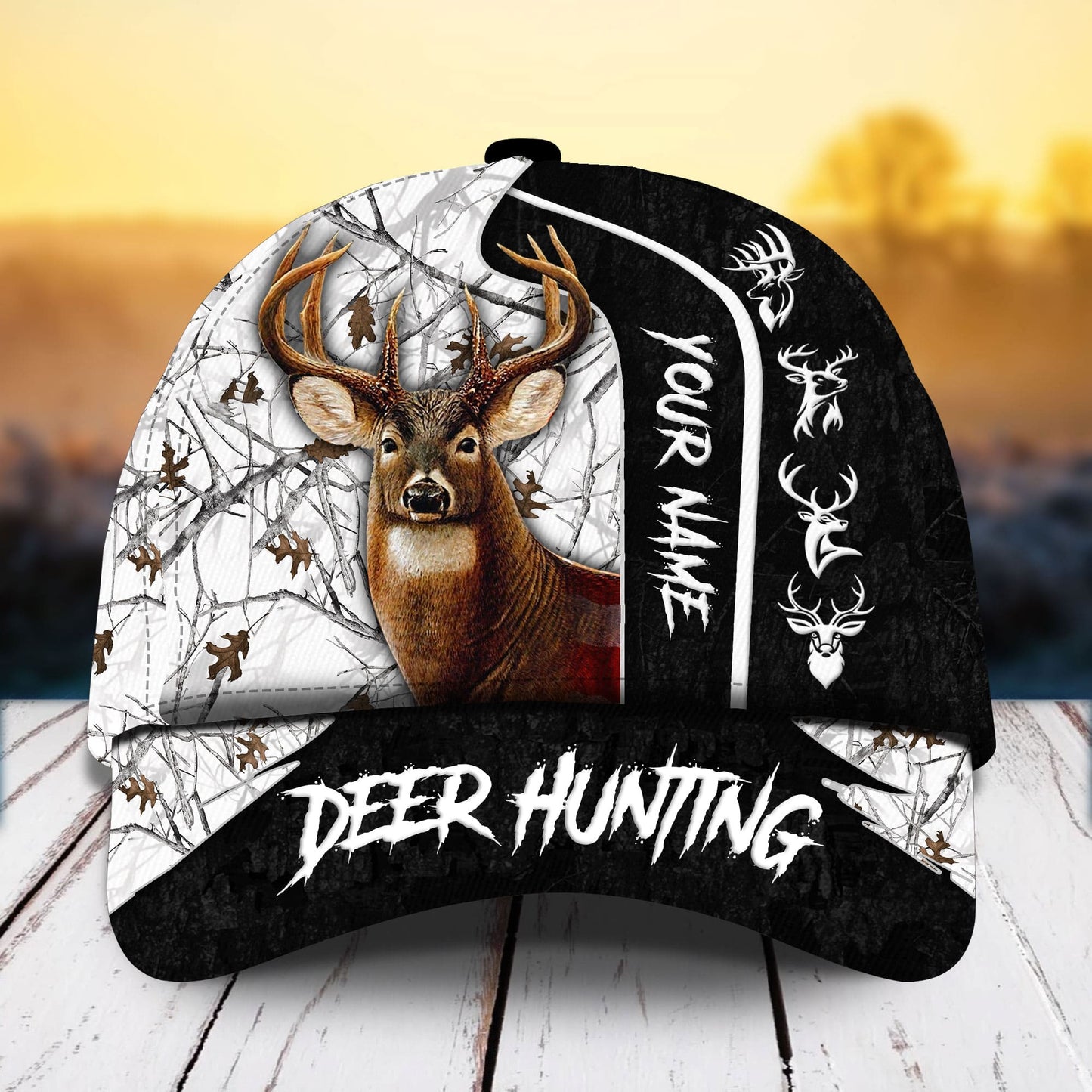 Premium Deer Hunting Cotton Personalized – Classic Cap